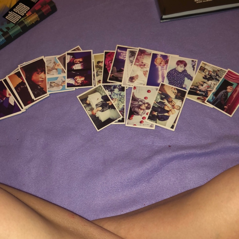 Bts and exo photo cards variety (used)